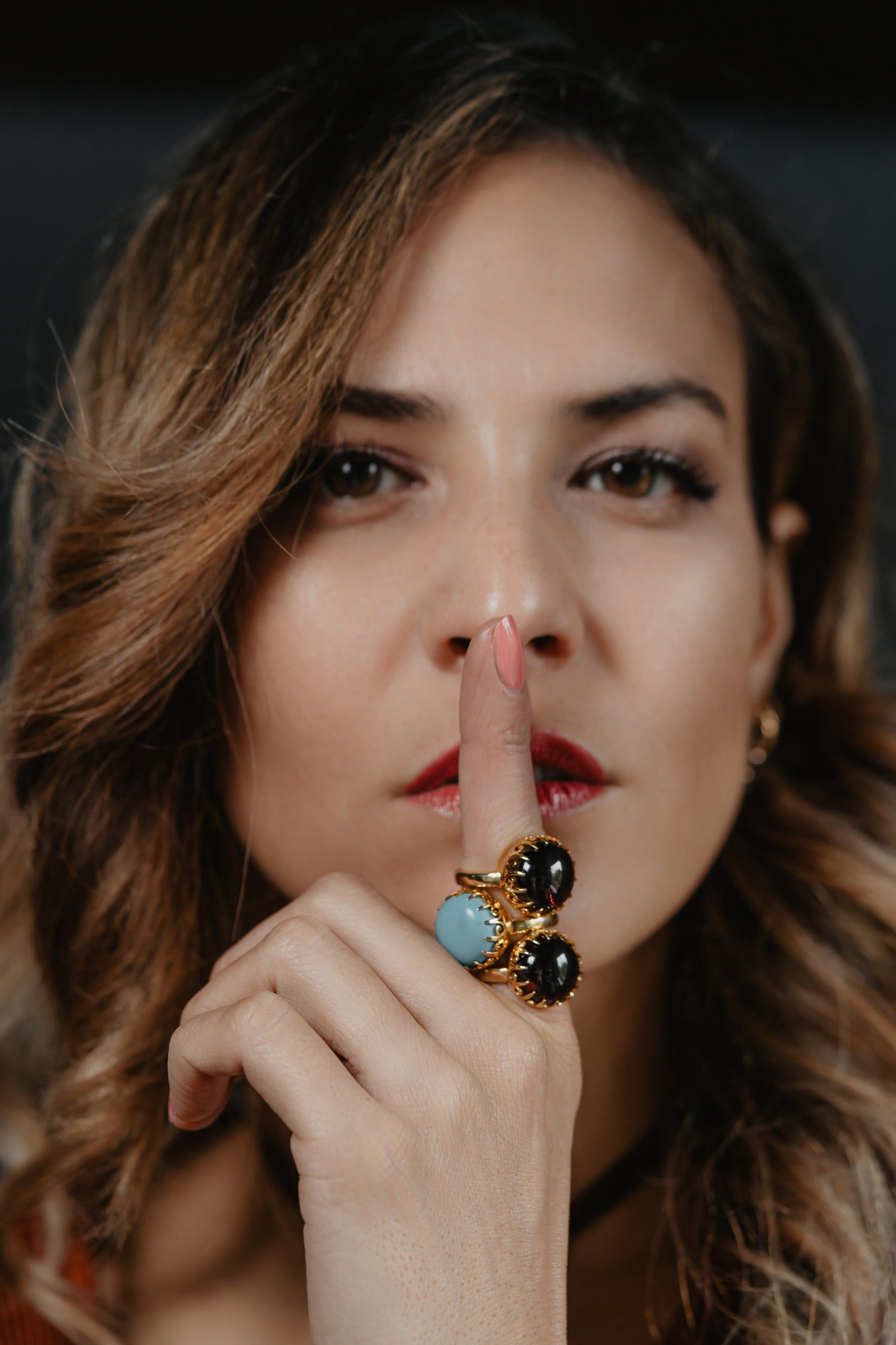 Unisex solid gold ring set with a turquoise cabochon. A stunning revival of the 19th century jewelry designs and heavily inspired by oriental influence.  This ring is skuilfully hand-crafted by our goldsmith from recycled gold and ethically sourced turquoise.